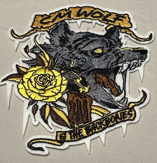 CM Wolf and The Backbones candle patch